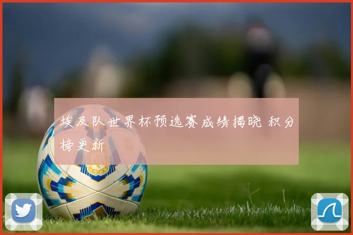 埃及队世界杯预选赛成绩揭晓 积分榜更新