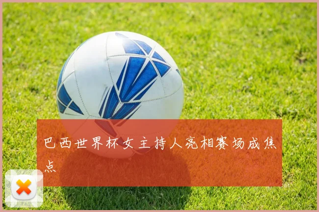 巴西世界杯女主持人亮相赛场成焦点