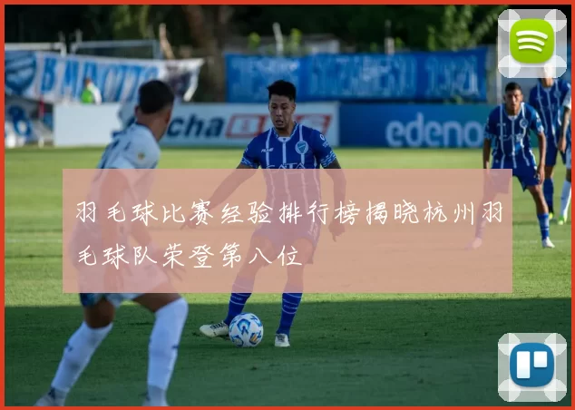羽毛球比赛经验排行榜揭晓杭州羽毛球队荣登第八位